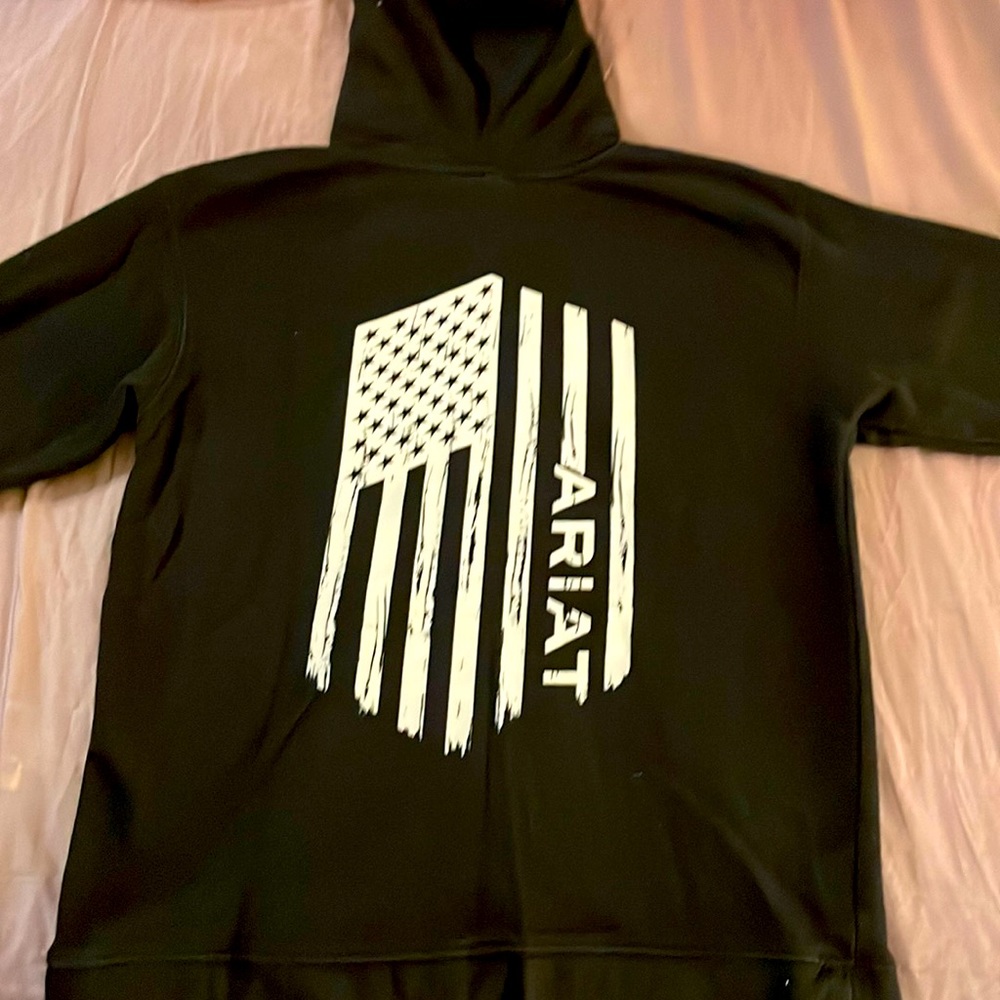 Ariat mens black hoodie/sweatshirt